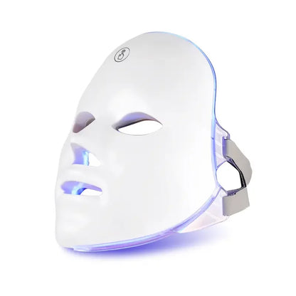Professional Wireless 7 Colors LED Light PDT Therapy Home Use Facial Skin Whitening Beauty LED Face Mask Device